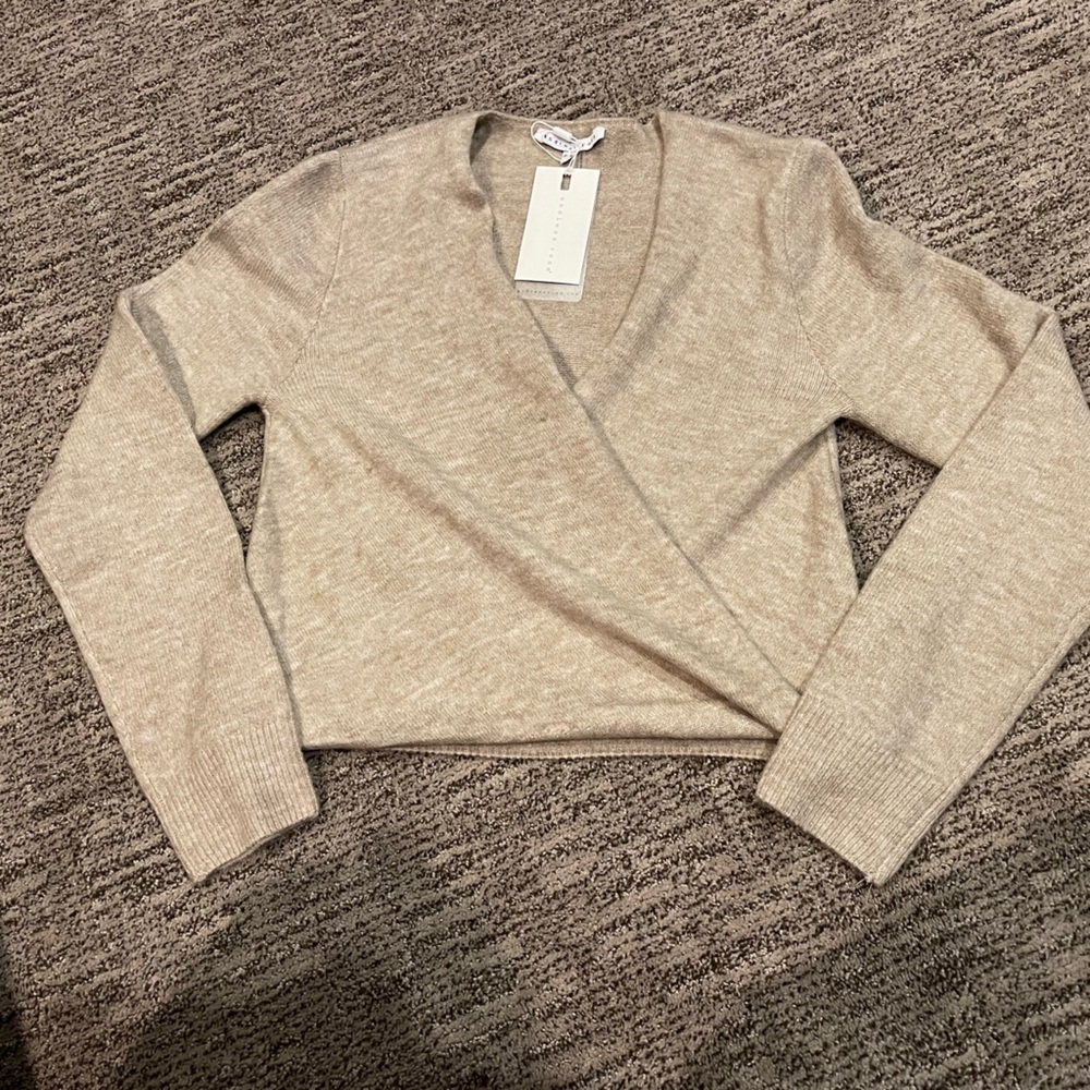 Endless Rose Tan Knit Top